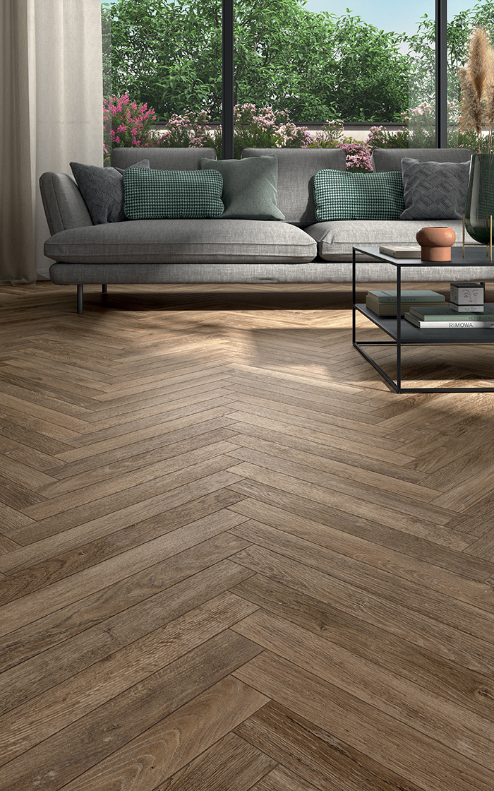 But what are the advantages of wood effect porcelain stoneware as compared to wood flooring?